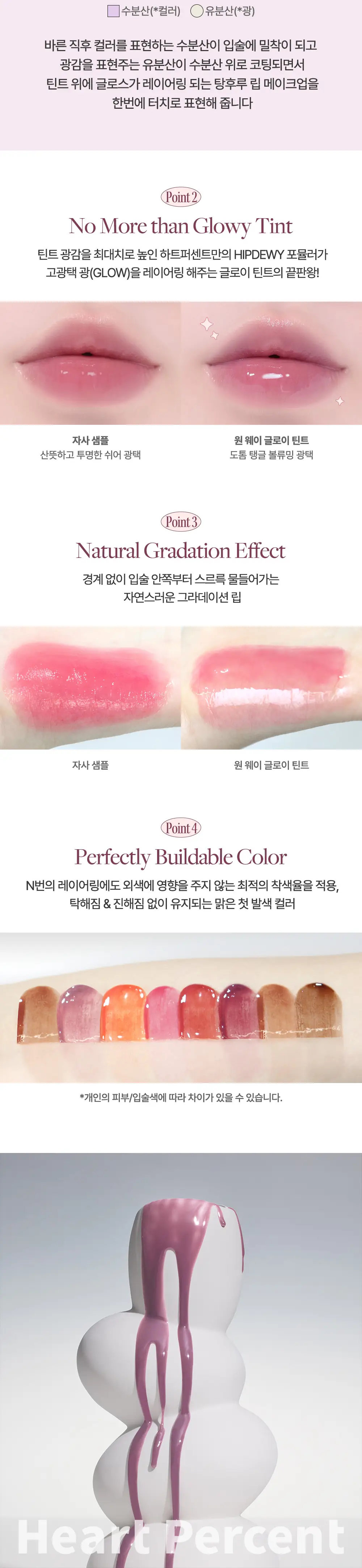 [명재현 PICK] 하트퍼센트 도트 온 무드 원 웨이 글로이 틴트 4g 21종 (단품/기획) 상세페이지 34